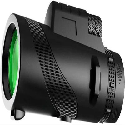 80X100 Monocular Telescope, High Power Monocular HD Bifocal Scope Portable Waterproof & Anti-Fog, BAK4 Prism for Animal Bird Watching Camping Tourist, Smartphone Stand & Tripod
