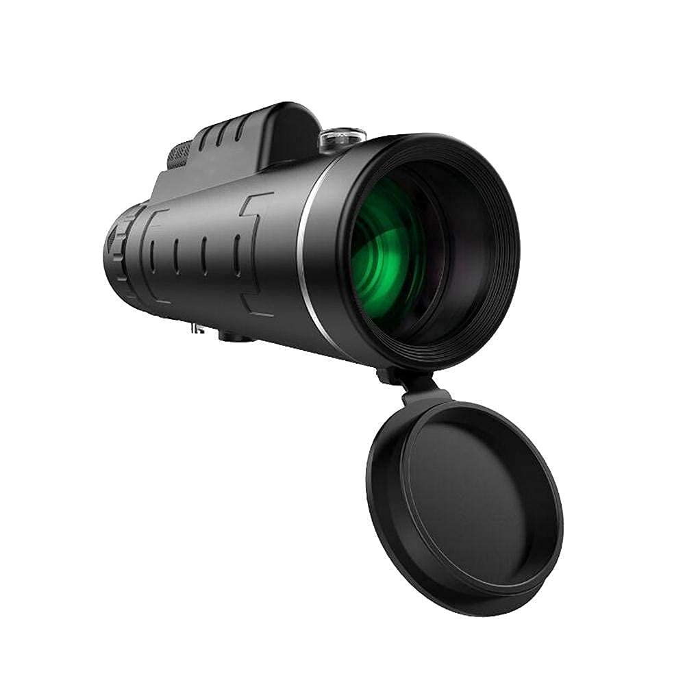 TSMBIKE 12X50 Monocular Telescope Night Waterproof Monocular with Clip Tripod for Adult and Children Travel Outdoor Watching Ball Game Concerts Etc.