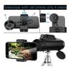 TSMBIKE 12X50 Monocular Telescope Night Waterproof Monocular with Clip Tripod for Adult and Children Travel Outdoor Watching Ball Game Concerts Etc. view 3