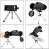 TSMBIKE 10x42 HD Monocular Compact BAK4 Prism FMC Lens Life Waterproof Shockproof Monocular with Smartphone Adapter and Tripod for Adult Bird Watching, Outdoor Monocular Telescope view 4
