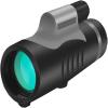 TSMBIKE 10x42 High Power HD Monocular Compact with Smartphone Adapter BAK4 Prism FMC Lens Life Waterproof Monocular for Adult Bird Watching, Outdoor, Travel, Monocular Telescope view 4