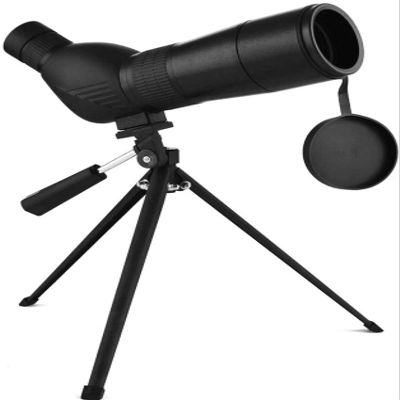Bird Watching Monocular, 15-45x60 Zoom HD Large Objective Lens FMC,K4 Prism,Waterproof Telescope with Large Tripod Good