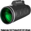 TSMBIKE Monocular Telescope,40x60 HD,40x Magnification,Clear for Bird Watching Photography Ball Game Concert Travel Climbing Hiking view 3