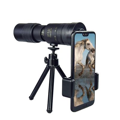 TSMBIKE Updated Newest Monocular Telescope 10-100x40 High Magnification Zoom Waterproof Shockproof Compact Telescope Suitable for Outdoor Bird Watching/Travel/Hiking