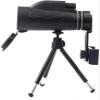 TSMBIKE Mini Monocular Telescope Portable Prism BAK4 Optical with Tripod HD 80X100 Zoom Handheld Monocular Support Mobile Phone Take Photos High Power view 1