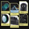 TSMBIKE Mini Monocular Telescope Portable Prism BAK4 Optical with Tripod HD 80X100 Zoom Handheld Monocular Support Mobile Phone Take Photos High Power view 2