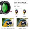 TSMBIKE Monocular Telescope 40X60 High Definition BAK4 Prism Monocular with Smartphone Holder & Tripod for Bird Watching Hiking Traveling view 4