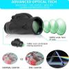 TSMBIKE 80x100 Monocular Telescope Upgraded HD High Power BAK4 Monocular Scope with Low for Bird Watching/Wildlife Zoomable Telescope with Smartphone Holder and Tripod for Adults view 2
