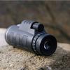 TSMBIKE Full-Field Waterproof monoculars 40X60 High Power BAK4 Prism Waterproof HD 40x Magnification Zoom Lens with Smartphone Adapter & Tripod view 4