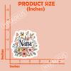 (3Pcs) Beautiful Nana Sticker Nana Decals Water Assistant Vinyl Stickers for Water Bottle, Tumbler, Cup, Laptop, Phone Case, Gifts for Mom Mama Grandma Gramma Grandmother Nani Mothers Day, 3 x 3 Inch view 2
