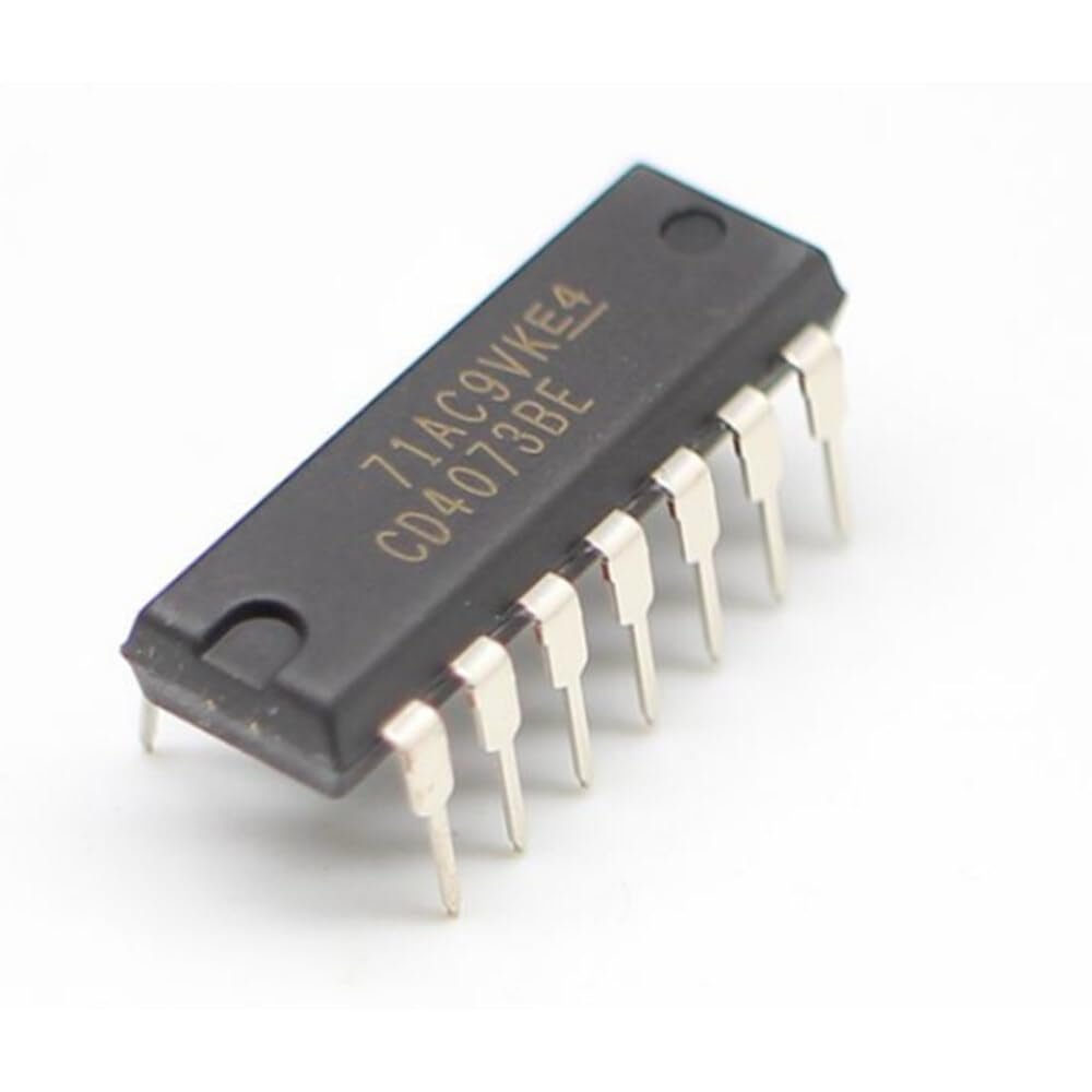 10pcs/lot CD4073BE DIP-14 CD4073 CMOS Logic chip