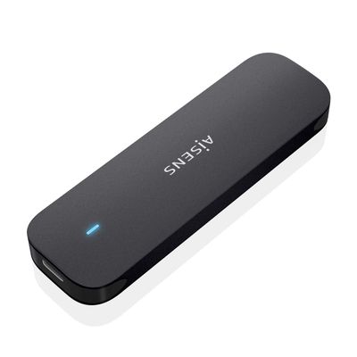 Aisens - External Box M.2 (Ngff) Asm2-024B Nvme A Usb3.2 Gen2, Black