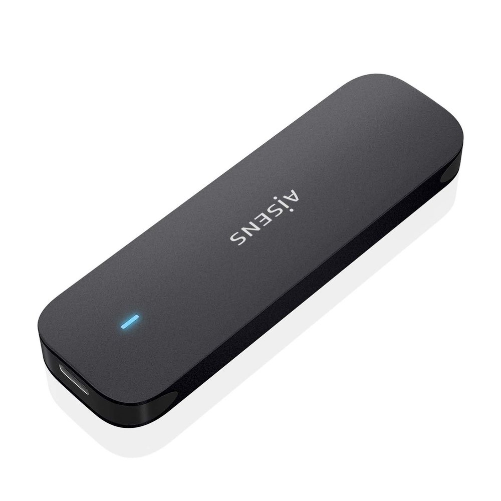Aisens - External Box M.2 (Ngff) Asm2-024B Nvme A Usb3.2 Gen2, Black