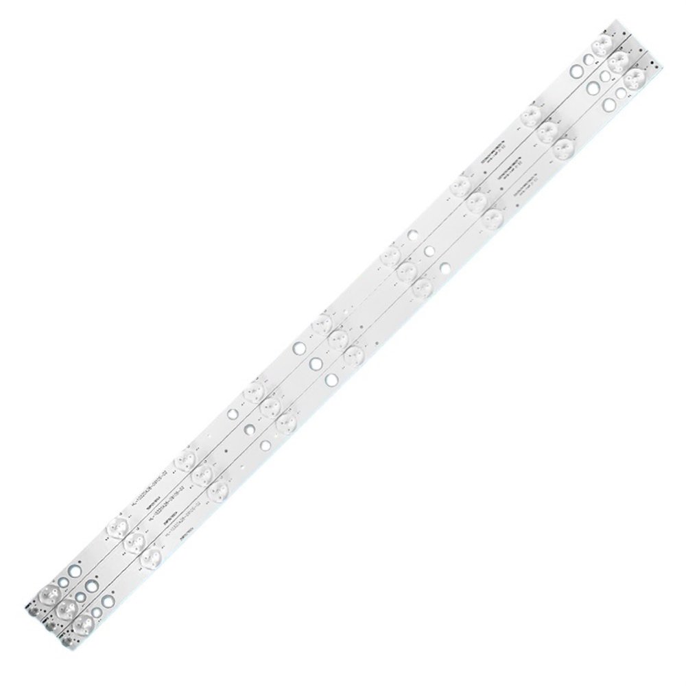 UFDIPLMY 3PCS 609mm Compatible with Orfey 32LD101 AKAI LEA-32B49P HD32-D2 TV Backlight Strip RH43-D3202X-06A-JF JL.D32061235-017IS-F LED32HD320 HDLED