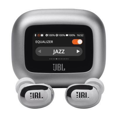 JBL Live Buds 3 - Cancelling Bud-Type Earbuds - Silver
