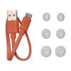 JBL Live Buds 3 - Cancelling Bud-Type Earbuds - Silver view 3