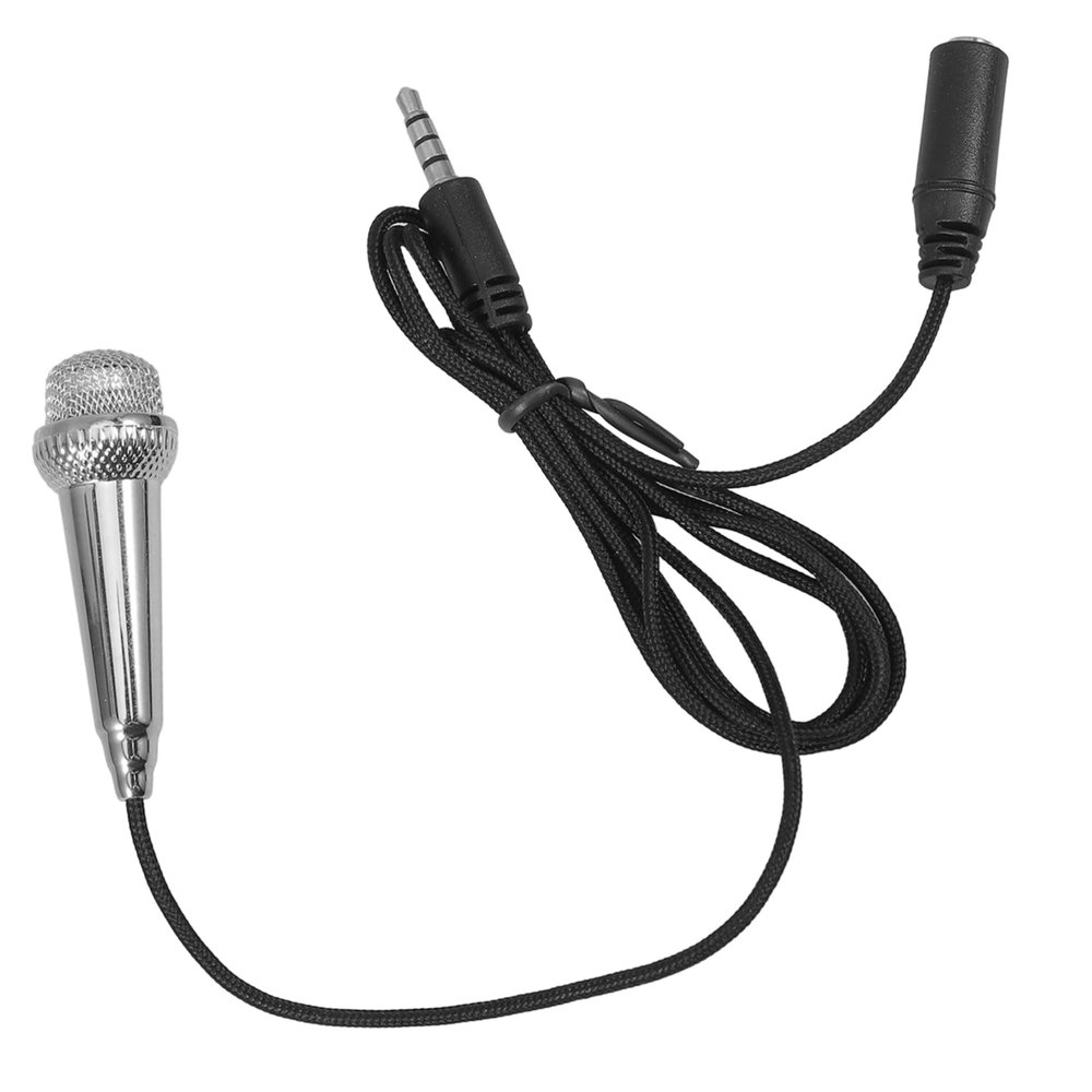 Toyvian Portable Microphone for Phone Mini Wireless Mic Singing Mic for for Smartphone Compact Design