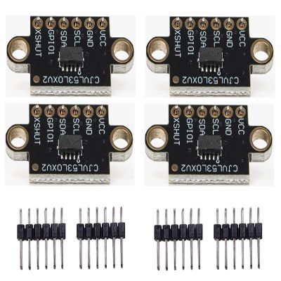 PAMEENCOS 4pcs GY-530 VL53L0X Laser Ranging Sensor ToF Ranging Time-of-Flight Ranging Sensor Module, Breakout ToF Laser Range Finder, Time-of-Flight Flight Distance Measurement Sensor, for Arduino