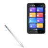 BoxWave Stylus Pen Compatible with GoBudsGo P4B Language Translator - AccuPoint Active Stylus, Electronic Stylus with Ultra Fine Tip - Metallic Silver view 1
