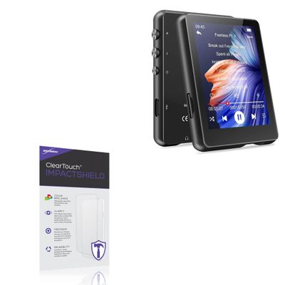 BoxWave Screen Protector Compatible with MECHEN M3 Touchscreen MP3 Player - ClearTouch ImpactShield (2-Pack), Impenetrable Screen Protector Flexible Film