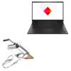 BoxWave Adapter Compatible with HP Omen 17 - Micro SD Card miniReader, USB Type-C OTG Reader USB3.0 Adapter Keychain - Metallic Silver view 1