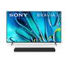 Sony 75 Inch 4K Ultra HD TV BRAVIA 3 LED Smart Google TV with Dolby Vision HDR and Exclusive Features for Playstation5 (K-75S30), 2024 Model & Sony HT-A3000 3.1ch Dolby Atmos Soundbar view 1