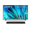 Sony 55 Inch 4K Ultra HD TV BRAVIA 3 LED Smart Google TV with Dolby Vision HDR and Exclusive Features for Playstation5 (K-55S30), 2024 Model & Sony HT-A3000 3.1ch Dolby Atmos Soundbar view 1