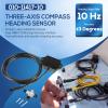 010-11417-10 Three-Axis Compass Heading Sensor 10 Hz Replacement for Garmin chartplotters echoMAP Models and NMEA 2000 Monitors view 2