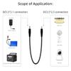IMIYORE 1.6ft 5.5x2.1mm to 5.5x2.5mm Male to Male 12V DC Power Extension Cord for LED Strip Lights CCTV Security Cameras 2pcs view 3