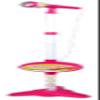 Bontempi | MP3Stage Mic - Stage Microphone with MP3 Connection for Versatile Performance, with Bright Effects and Smartphone Holder, Pink, 41 x 19.5 x 6.3 cm view 1
