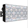 Singingin Outdoor TV Cover Waterproof Weatherproof 52 to 55 Inch, Abstract Geometric Teal Orange Gradient China Outside TV Covers with Zipper Flap, TV Screen Protectors for LED LCD OLED Television view 1