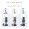StarTech.com 25-Pack Universal Laptop Lock 6.6ft (2m), Serialized Security Cable, Compatible with Noble Wedge/Nano/K-Slot, TAA view 4