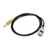 1pce BNC Male Plug to 3.5mm Mono 1/8" TS Plug CCTV Camera Monitor Antenna RG174 Cable 6inch~10FT (Color : 6FT) view 1