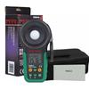 MGL MASTECH MS6612 MS6612B MS6612D Digital Luxmeter 200,000 Multifunction Illuminometer Lux Light Meter Test Spectra Auto Range Peak High Accuracy(MS6612) view 4