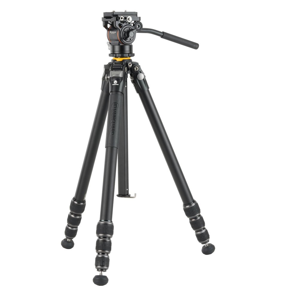 Vanguard VEO 5 264AV14 Full-Size Aluminum Tripod with VEO PV-14 Counterbalancing Spring Assist Video Head