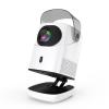 Unitedtime Projector Integrated 180Adjustable Stand and Handheld bracket with WiFi and Bluetooth Native 1080p Support 4K 12000 Lumens Portable, for Home Theater Support HDMI, USB, PC, TV Box, Grey view 1