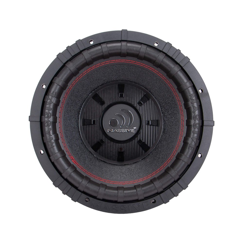 Massive Audio GTR122-12" 1000 Watts RMS / 1500w MAX Dual 2 Ohm Subwoofer with Grill