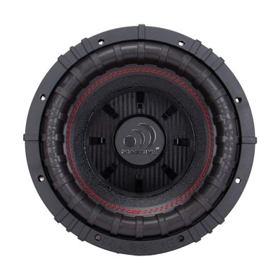Massive Audio GTR102-10" 1000 Watts RMS / 1500w MAX Dual 2 Ohm Subwoofer with Grill