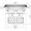 Massive Audio GTR102-10" 1000 Watts RMS / 1500w MAX Dual 2 Ohm Subwoofer with Grill view 4