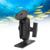 Fish Finder Mount Marine Grade Aluminum Alloy Mount Bracket with 1.5 Inch Rubber Ball view 3