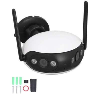 Binocular Splicing 180 Panoramic 32:9 Panoramic Picture Super ISP Technology High Sensitivity Sensor with Soft Light Fill Light