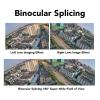 Binocular Splicing 180 Panoramic 32:9 Panoramic Picture Super ISP Technology High Sensitivity Sensor with Soft Light Fill Light view 2
