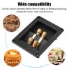 4-Way Speaker Box Terminal Cup Binding Post, Pure Copper Plated Speaker Terminal Box Binding Post Terminal Cable Connector for DIY Home Speaker Kits view 3