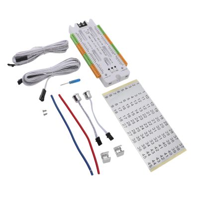 Zerodis LED Stair Light Controller, Automatic Motion Sensor Staircase Light with 32 Groups Ports, 4 Speed Level Adjustable, Stable Performance, to Use