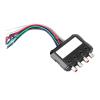 GOTOTOP 4 Hi Low Converter 4 Channel High to Low Audio Converter, Car Stereo Subwoofer with Power Amplifier Control Wire, Easy Install for CD, Radio, DVD view 3