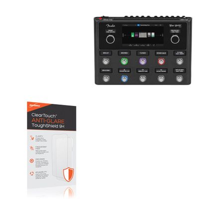 BoxWave Screen Protector Compatible with Fender Tone Master Pro - ClearTouch Anti-Glare ToughShield 9H (2-Pack), Anti-Glare 9H Tough Flexible Film Screen Protector