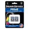 Delkin Devices Prime 128GB 2PK SDXC UHS-II (U3/V60) Memory Cards  High Endurance for 8K, 4K, Full HD, and RAW Burst | Compatible with DSLR and Digital Cameras view 2