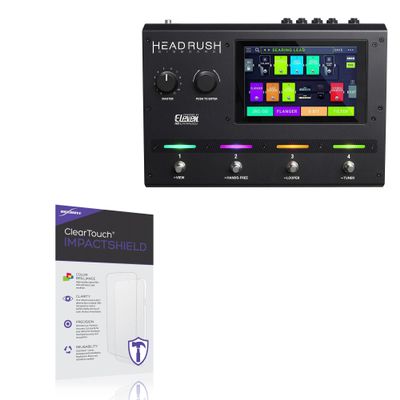 BoxWave Screen Protector Compatible with Headrush Gigboard - ClearTouch ImpactShield (2-Pack), Impenetrable Screen Protector Flexible Film