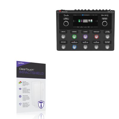 BoxWave Screen Protector Compatible with Fender Tone Master Pro - ClearTouch ImpactShield (2-Pack), Impenetrable Screen Protector Flexible Film
