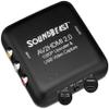 SoundBeast AV to HDMI Converter & Recorder 2.0 - AV RCA Composite to 1080P HDMI TV Upscaler - for VCR, VHS, DVD, Camcorder, Hi8, Gaming - 4:3 Aspect Ratio - USB Video Capture view 1